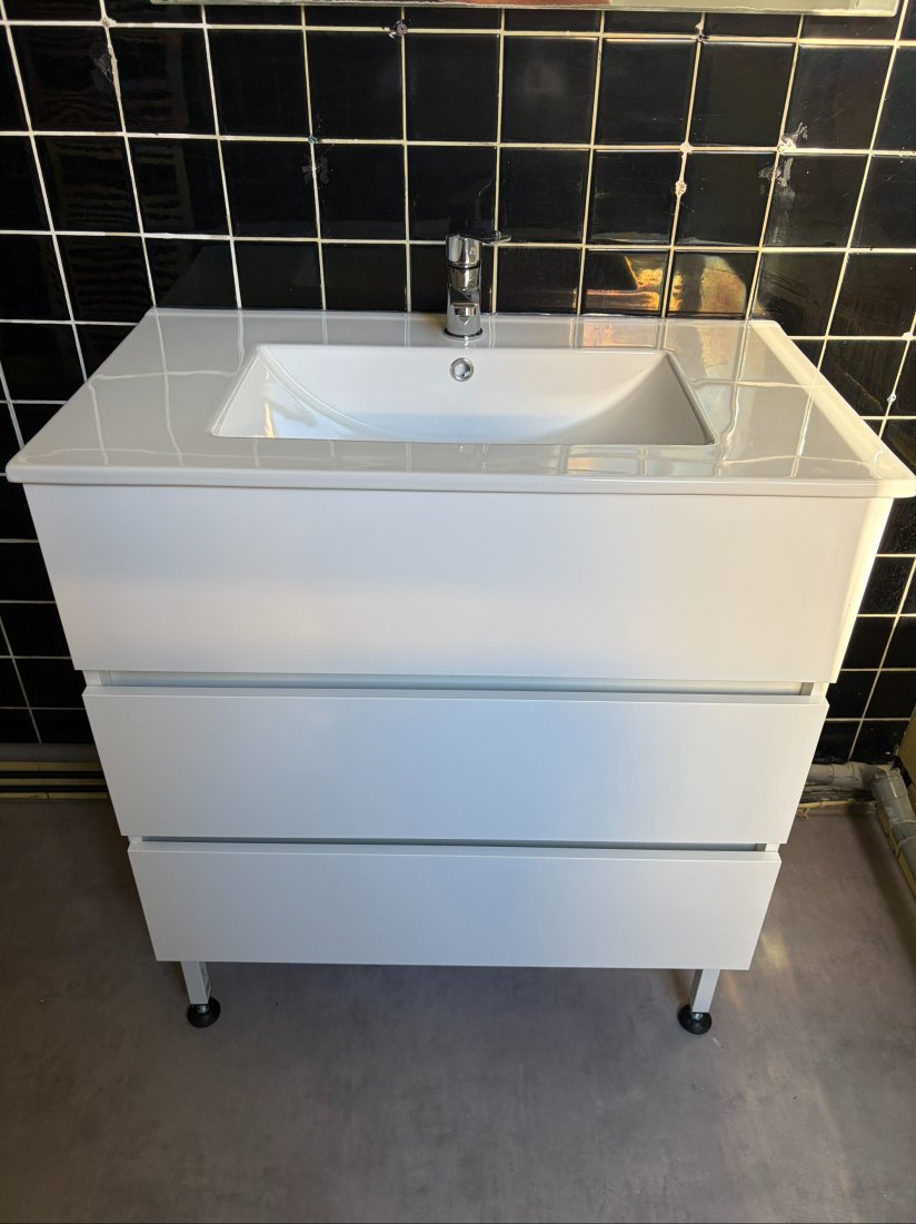 Rénovation de salle de bain et plomberie — réalisation HE2M à Libourne